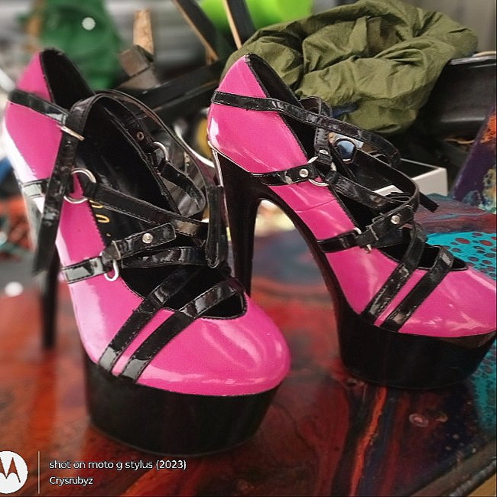 ELLIE platform heels